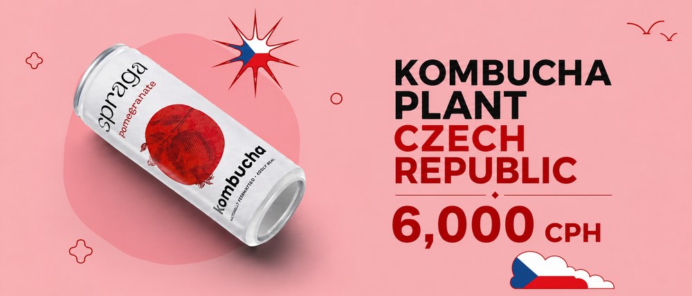 EnerVeles — Kombucha Canning Line 6,000 cph