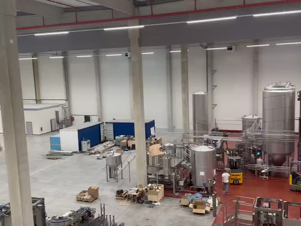 Проект EnerVeles — линия розлива в работе