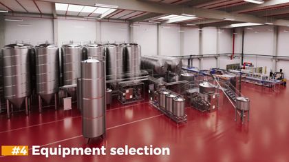 Этап 4 — Equipment selection, подбор оборудования